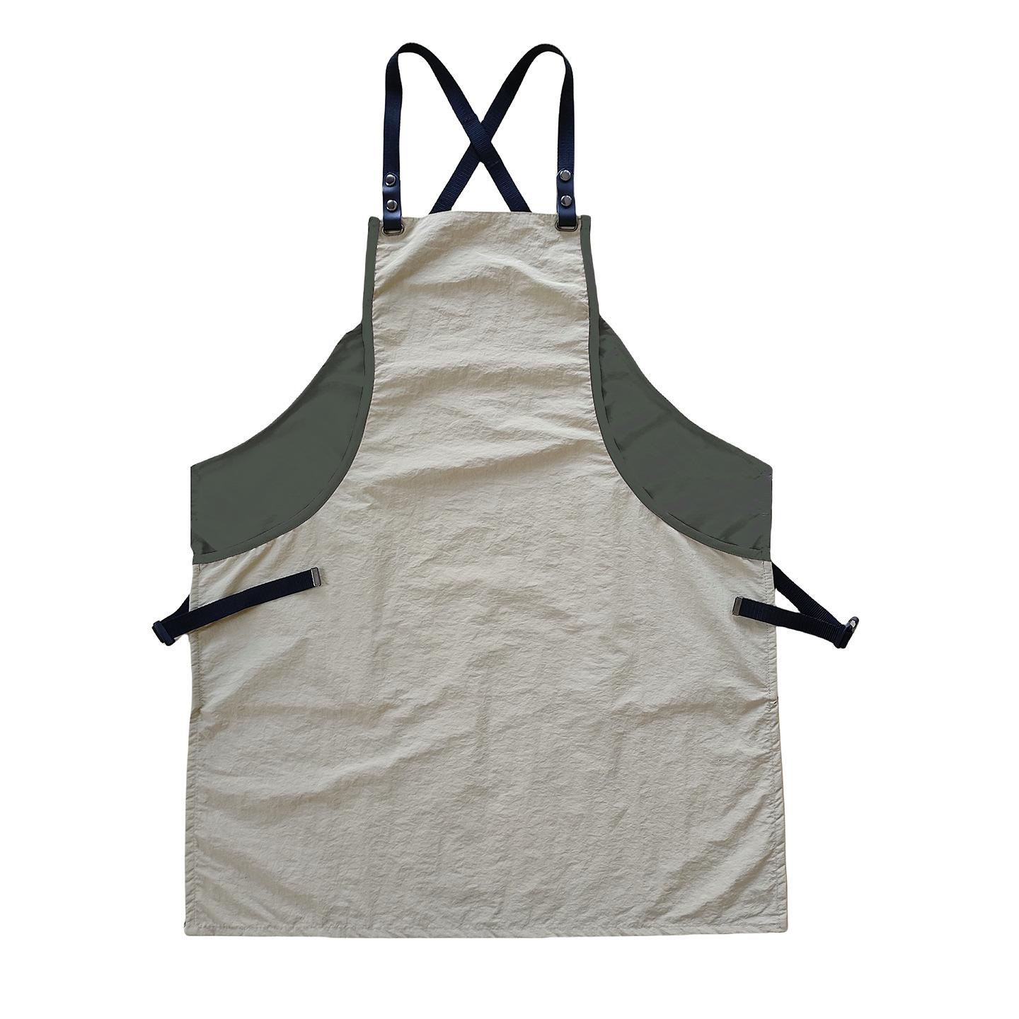 Vintage baker men s and women s hair salon kitchen waterproof new apron milk tea shop American style