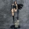 48Cm  One Piece Leather Jacket Empress Boa Hancock Model Figurine Desktop Decoration Action Figures Fans Collect Gift