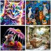New Mosaic D Diy Diamond Paintings X Cm New  Wall Art Pictures Diamond Art Painting Kits Accessories Paint Full Crystal