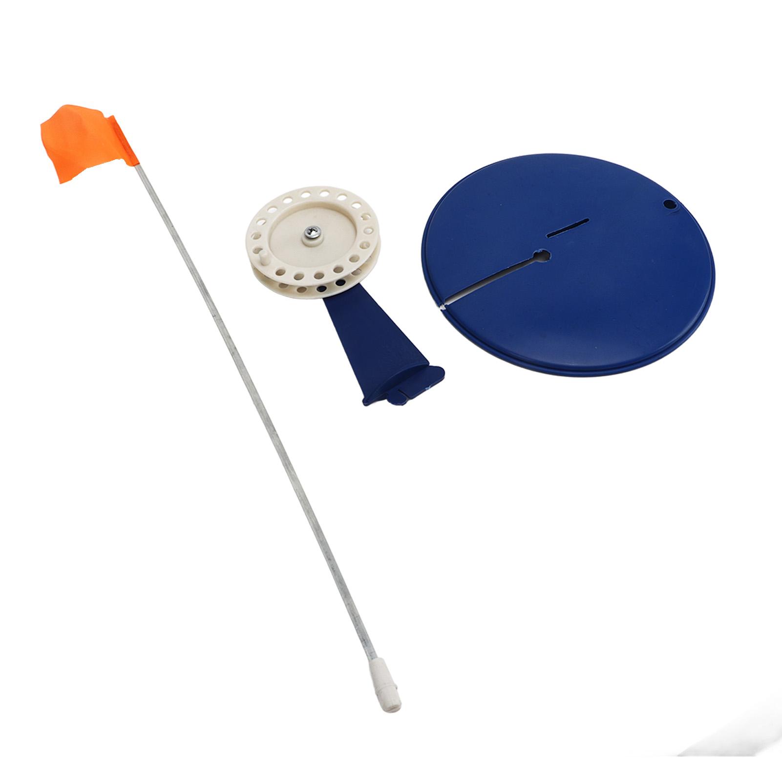 

Набір прапорців для зимової риболовлі, портативний індикатор клювання, плавуча база, снасті