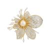 Exquisite Floral Posture, High-end Femininity and Floral Feel Brooch