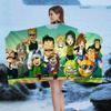 Dr S-Slump Anmie Big Microfiber Beach Towels Quick Dry Towel Sand Beach Towels Pool Towel for Travel Swim Pool Yoga