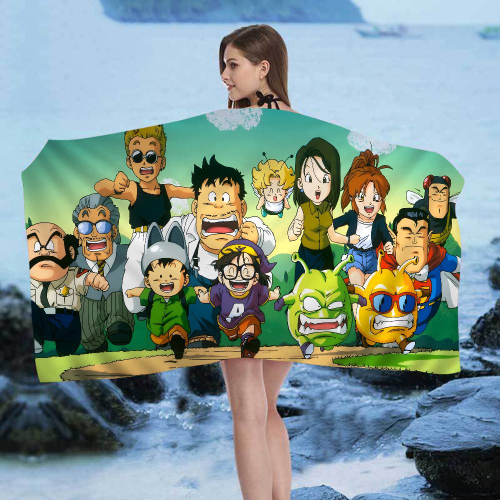 Dr S-Slump Anmie Big Microfiber Beach Towels Quick Dry Towel Sand Beach Towels Pool Towel for Travel Swim Pool Yoga