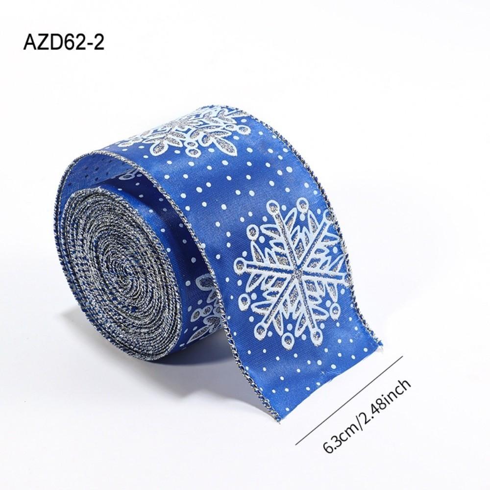 2M Sateng Julebånd Utsøkt Stoffbånd Ny Gaveeske Bånd Juletrepynt