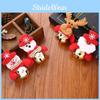 Charming Holiday Decorations With Gold Bell Santa Snowman And Cute Bear Christmas Ornaments