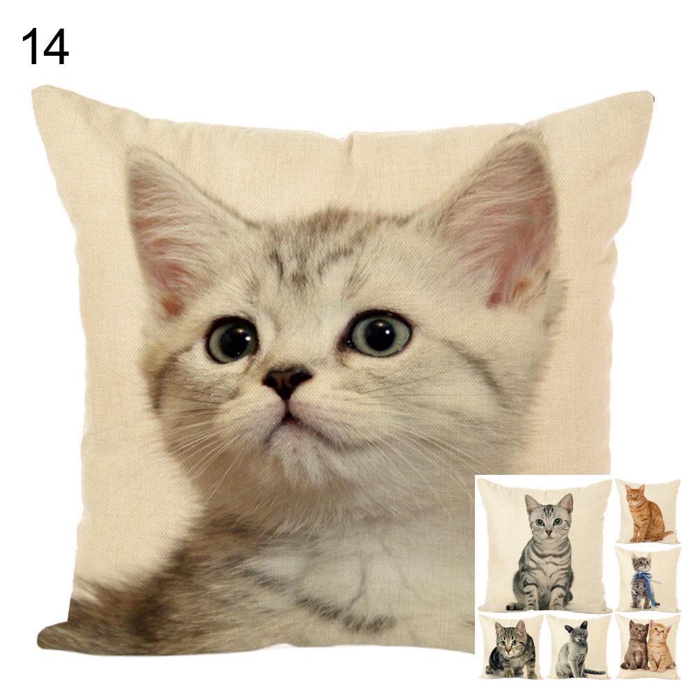 Cute Throw Pillow Case Cushion Fahion Bed  Cover