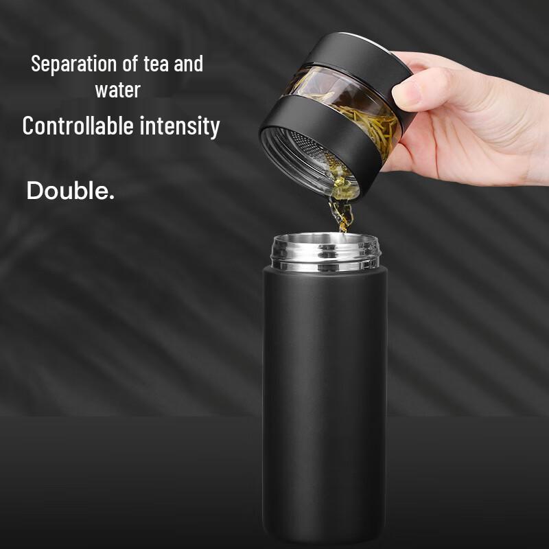 TLAKEHO 316 Stainless Steel Tea Infuser Thermos