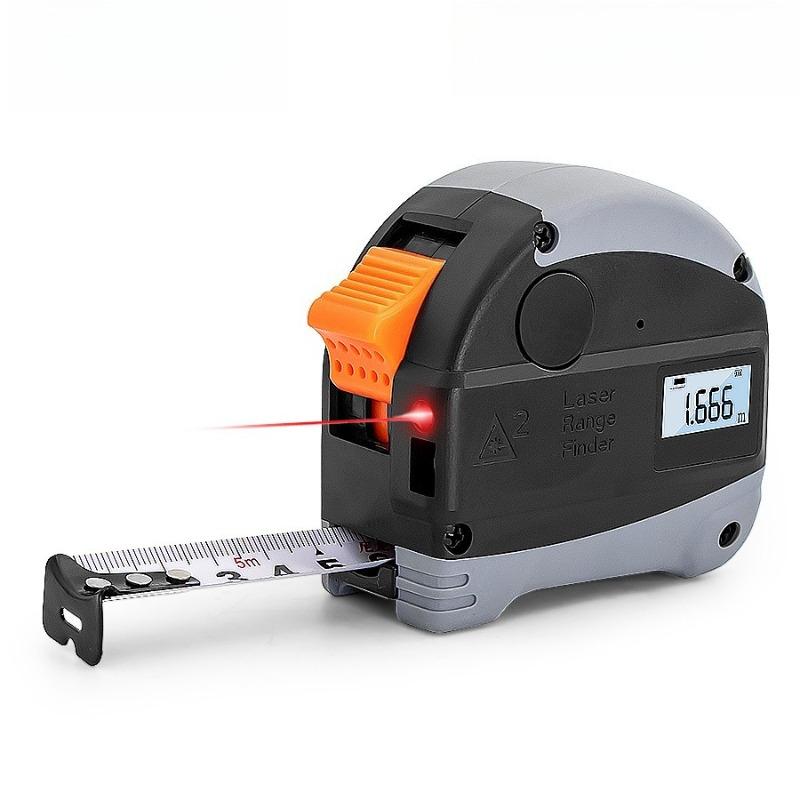 USB Multifunctional Laser Level Infrared Marking Line Right Angle Laser Tape Measure