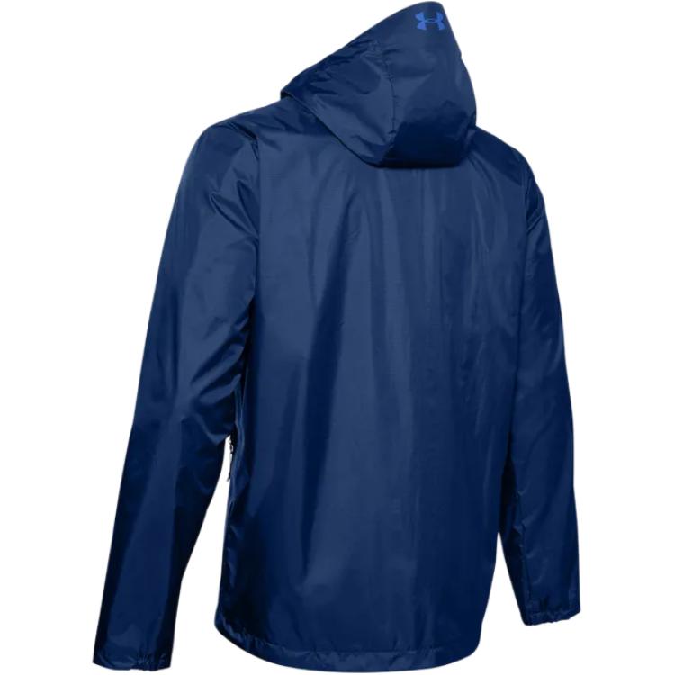 Under Armour Rain Forefront Storm Minimalist Hooded Zip Long Sleeve Jacket Men Jacket 1321439-449
