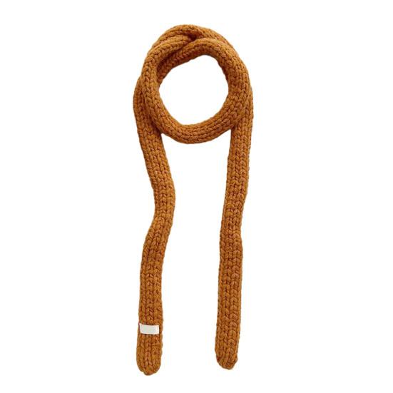 

Women Knitting Scarf Solid Color Thin Long Scarf Warm Soft Touch Scarf Outdoor Home Winter Accessory