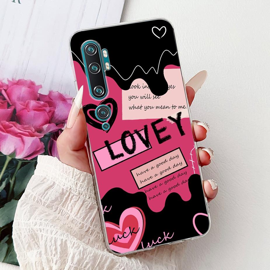 Für Xiaomi Mi CC9 Pro Hülle Mi Note 10 Pro Neue Luxus Bemalte Abdeckung Weiche Dünne Handyhülle Für Xiaomi Mi Note 10 Pro MiCC9Pro Schale