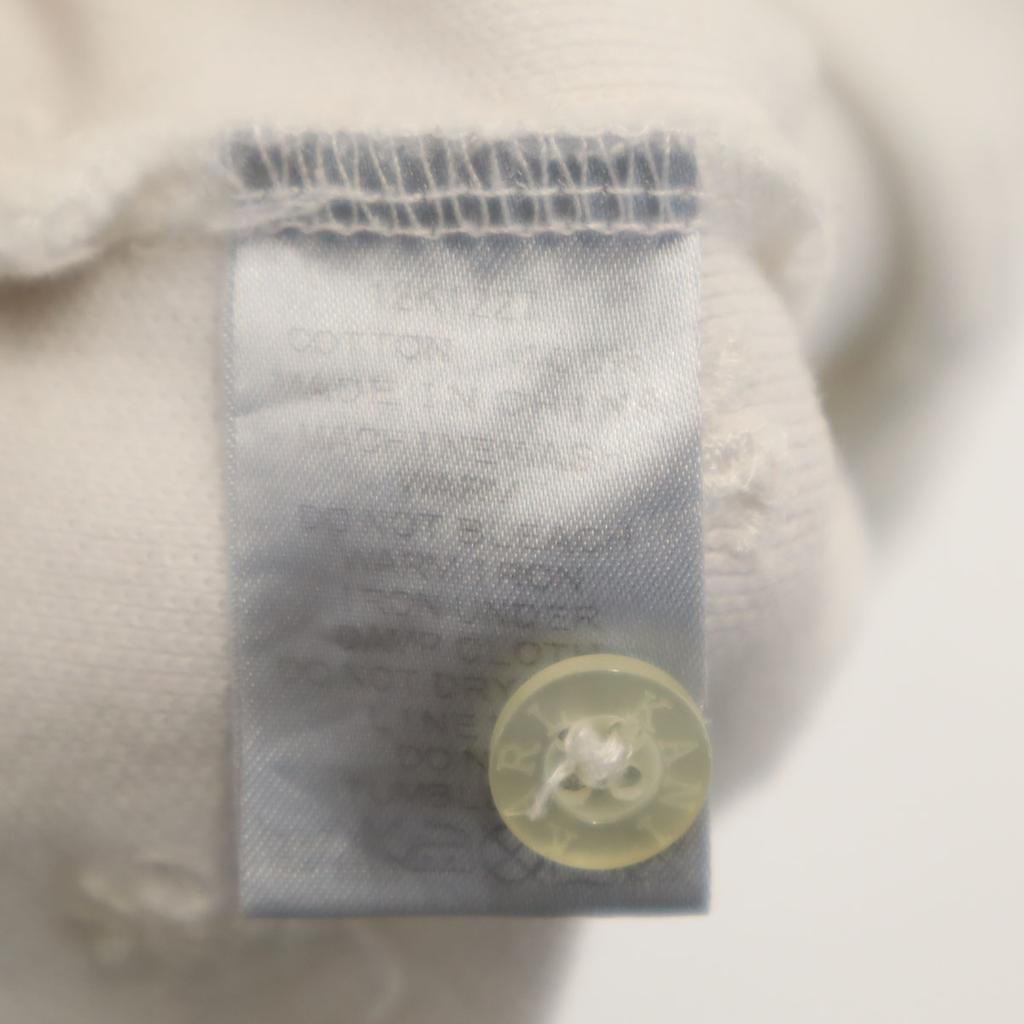 Karl Kani Short sleeve Polo shirt XL White Kanoko fabric Men's Used