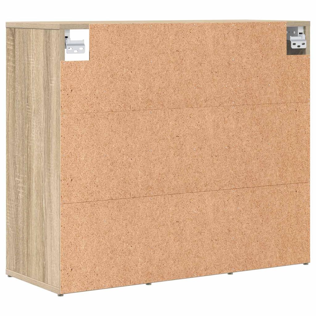 Shoe Cabinet in Sonoma Oak 77.5 x 30 x 67 cm Particleboard