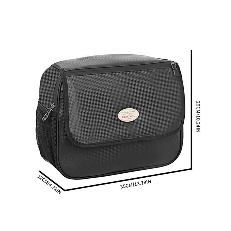 Waterproof Bicycle Pannier Bag Heavy Duty Thickened Bike Rear Seat Bag for Electric Bicycle Scooter Travel