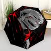1pc Jujutsu Kaisen Satoru Gojo Outdoor Umbrella - Automatic Opening/Closing, Portable 3-Fold Design, 8-Rib Iron Frame, Perfect Gift for Fans, Traveler