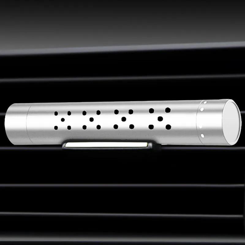 Auto Lufterfrischer Fester Parfümhalter Lüftungsschlitz Diffusor Halter Duft Legierungsmaterial 5 Farben Auto Innenzubehör