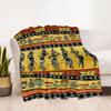 African Style Blanket Ultra-Soft Suitable for Bed Office Chair for All Occasions Warmthful Decor Perfect Gift for Relatives and Friends