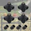 4pcs Table Feet Protectors with 4x Camping Tables Connectors Table Leg Cap Covers for Outdoor Activities Picnic BBQ