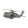 Huayi Black Hawk Helicopter Alloy Model Military Fighter Toy for Kids