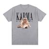Karma Is A Cat Swift Vintage Tshirt Music Tour Cotton Men T shirt New Tee Tshirt Womens Tops