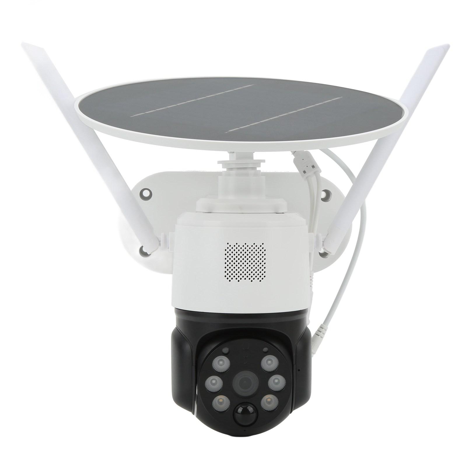 

HD Wifi Монітор Безпеки Бездротове Дистанційне Керування Телефоном Двосторонній Голос Повнокольорове Сонячне Спостереження