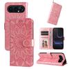 For Honor 500 Pro 5G/Honor 500 5G Case Sunflower Imprint Leather Wallet Phone Cover