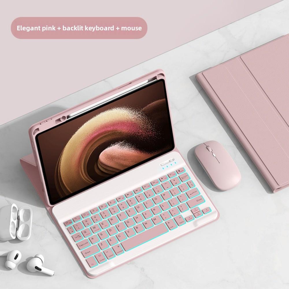 Xiaomi Pad 6 5 Pro Bluetooth Keyboard Case 11 Inch Magnetic Cover with Redmi Tablet 6s Pro 12.4 Leather Stand