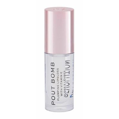 Lippenglanz - Makeup Revolution London - Pout Bomb - 4,6 ml - Transparent - Maximales Volumen