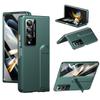 For Samsung Galaxy Z Fold4 5G Case Foldable Kickstand Skin-Touch PC Phone Cover Built In Screen Protector