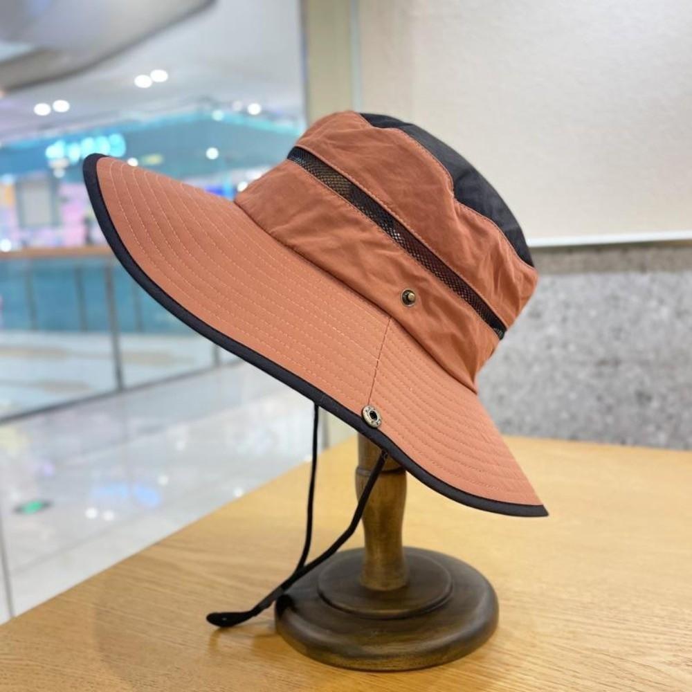Foldable Bucket Hat Anti-UV Sunscreen  Cap Portable Fisherman Hats  Fishing