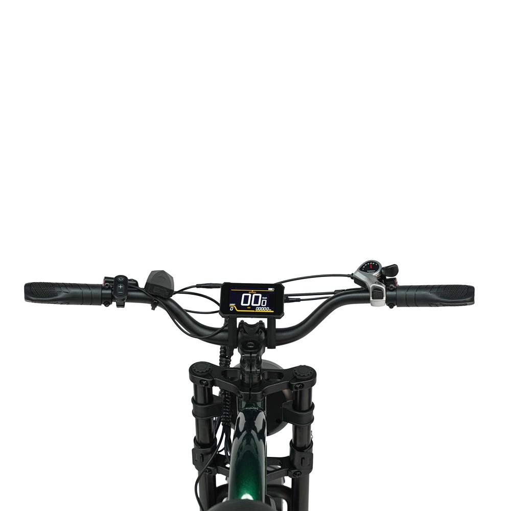 Bicicleta Elétrica Maxtron MX10 Motor 250W Pneu Gordo 20" Suspensão Total Bicicleta Elétrica para Adultos Velocidade Máxima 25Km/h Display LED 48V 13.5Ah