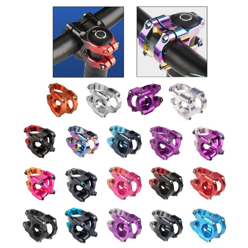 High Strength Short Handlebar Stem Aluminum Alloy Road Bike Stem Light Weight Bike Handlebar Stem for Most Bike