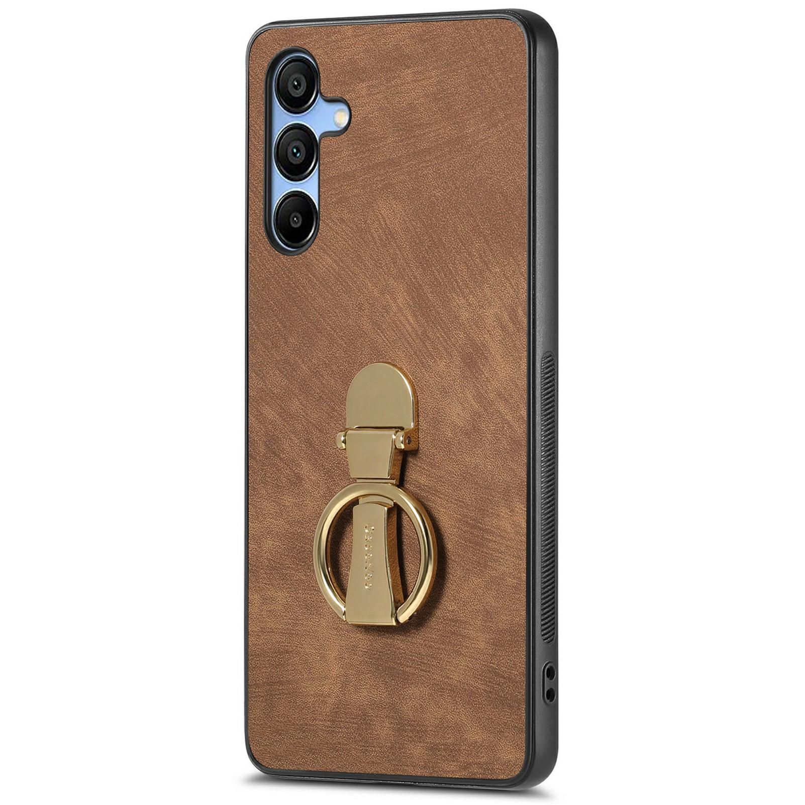 

CASENEO D22 For Samsung Galaxy A16 4G/5G Case Folding Kickstand Retro Leather Back Phone Cover F