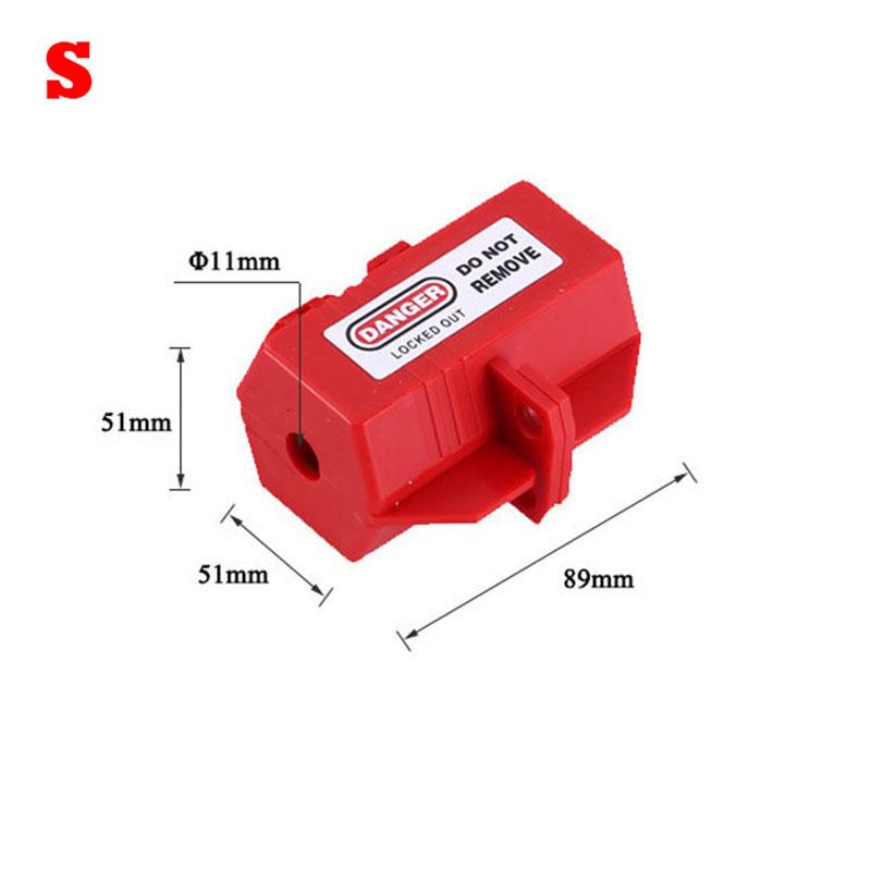 

Secure Plastic tag out plug Adjustable Waterproof Portable Electrical plug lock -friendly Plug lock box for Home