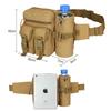 Outdoor Running Multifunctional Sports Waist Pack Hidden Water Bottle Bag Anti-theft Phone Pocket Tactical Fanny Pack Fitness