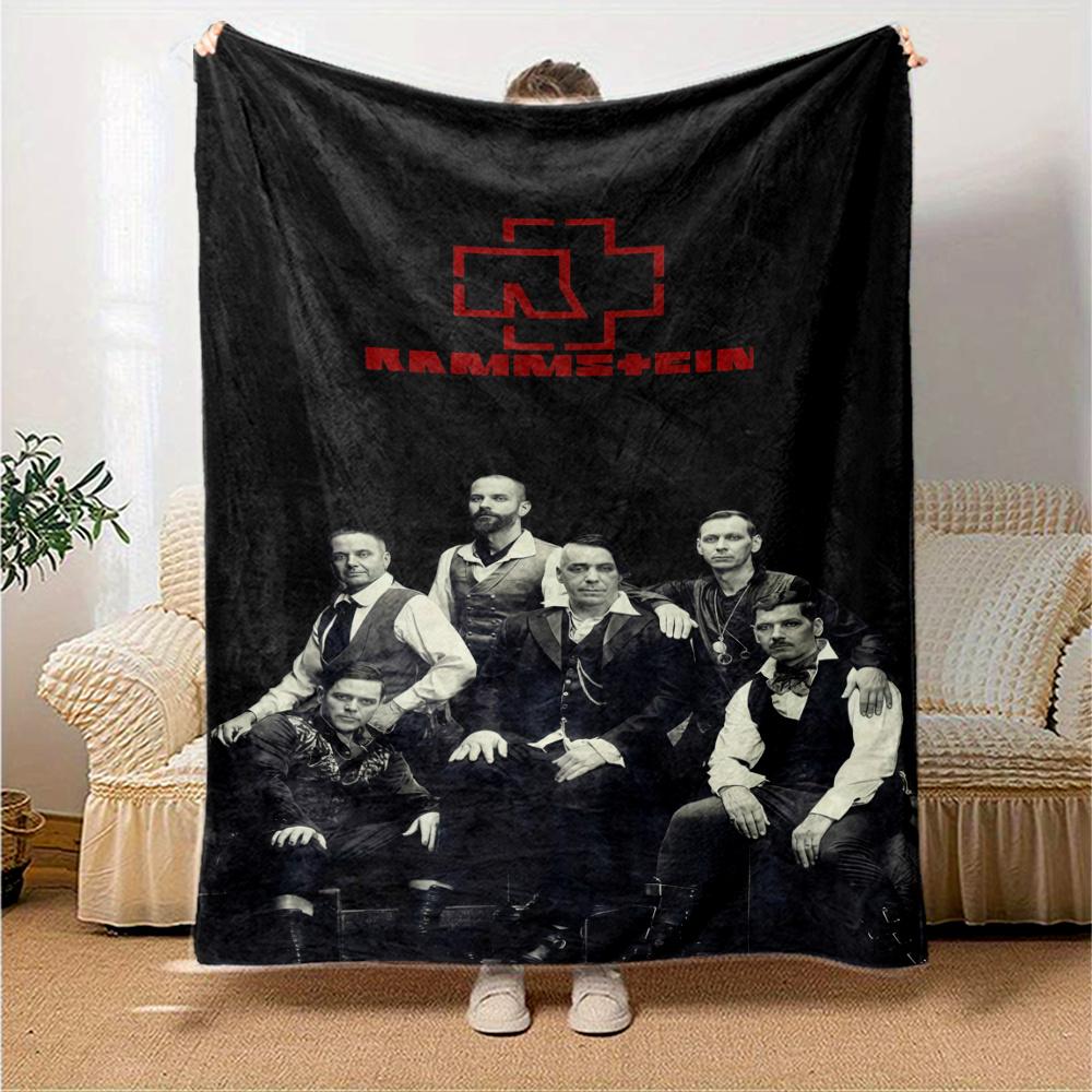 Rammstein Blanket, High quality Comfortable for All Seasons, Home Decor, Warmth and Comfort