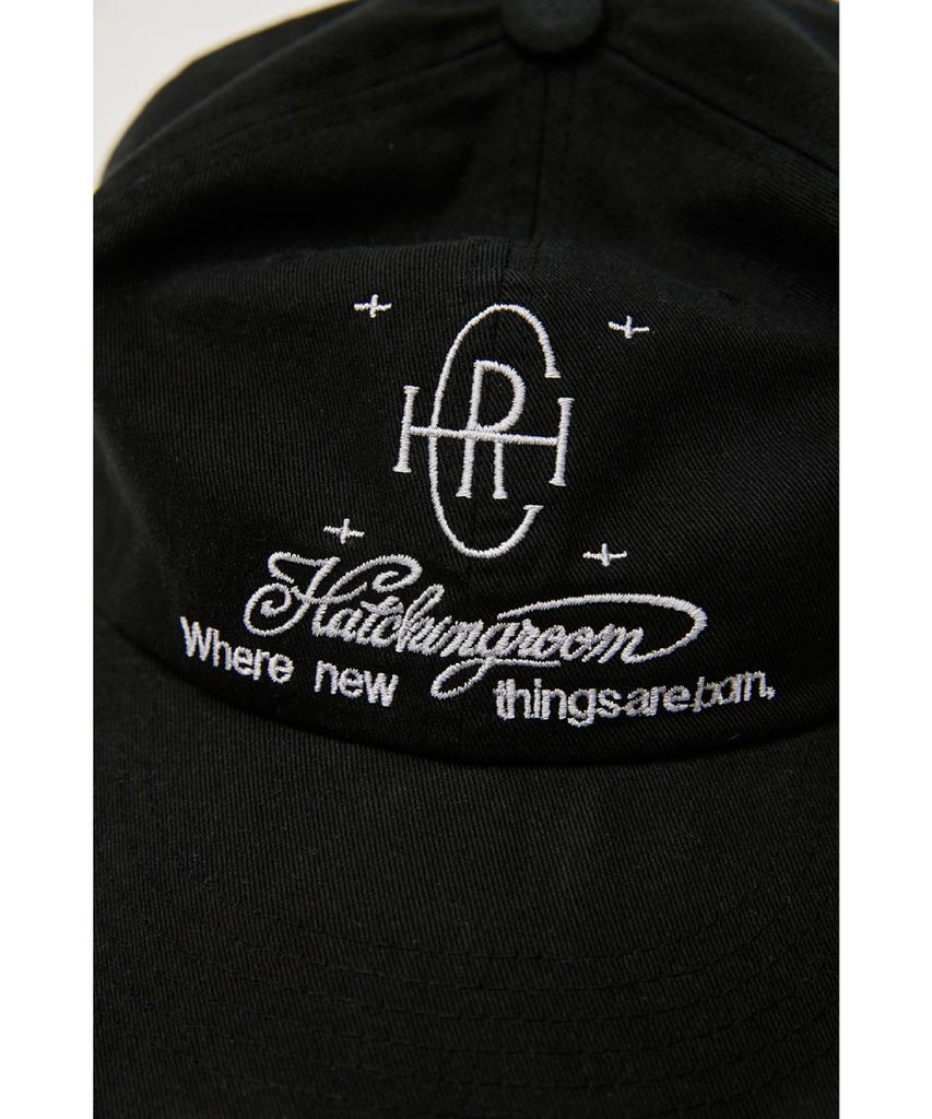 Haechinglum Logo Cap Washed Black