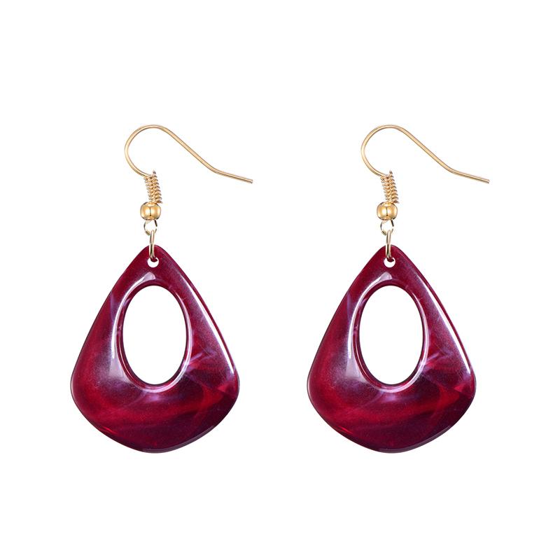LOVBEAFAS Drop Dangle Acrylic Earrings for women kolczyki Fashion Simple Korean Geometric Hanging Bohemian Earring Jewerly