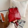 Niszbowa Torebka Ręczna w Stylu Retro i Casual, w Kontrastowych Kolorach, Jednoramienna Torebka Crossbody