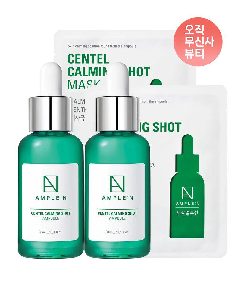 Centel Calming Shot Soothing Ampoule 30ml x 2 + Centel Pack x 2