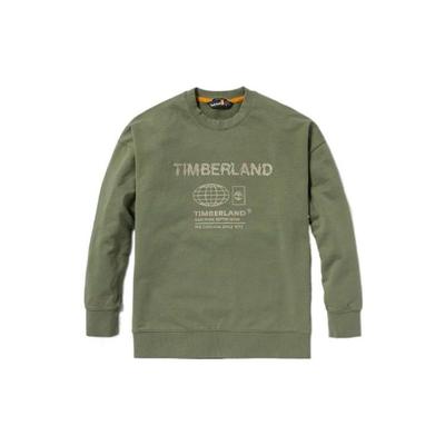 Timberland Buchstabendruck Locker Lässiger Hoodie Unisex Hoodies Cassel-Grün A6QG5-590