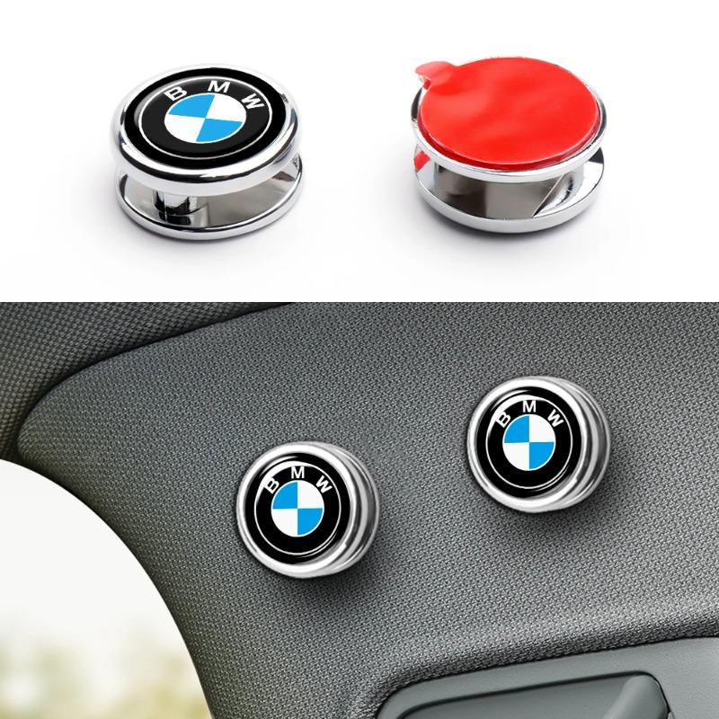 1pc/2Pcs Metal Wall Hooks Aluminum Alloy Hook For Key Home Decorative Hook Bathroom Accessories Wall Hooks For BMW Car Styling