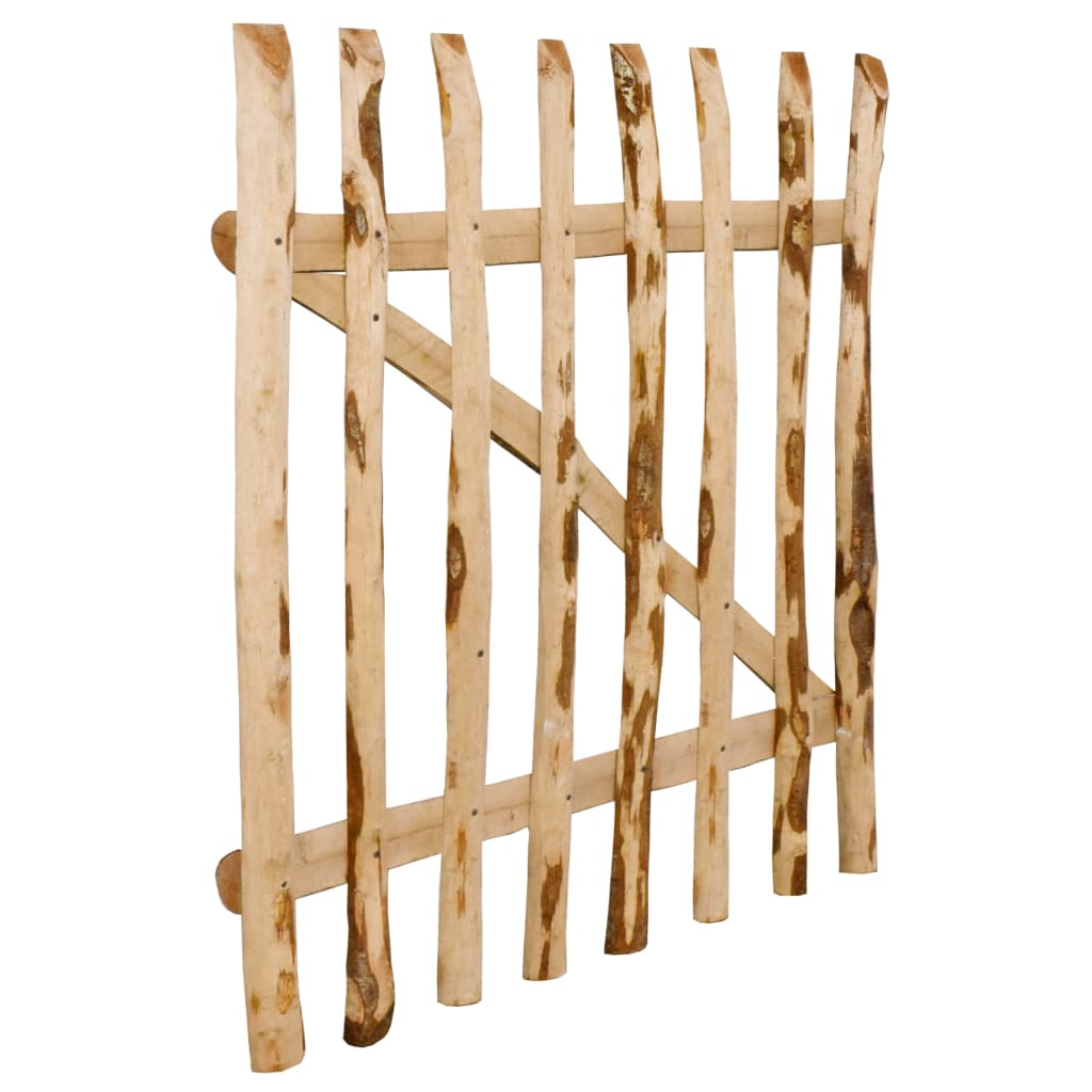 Vidaxl Holztor, Haselnuss, 100X100 Cm