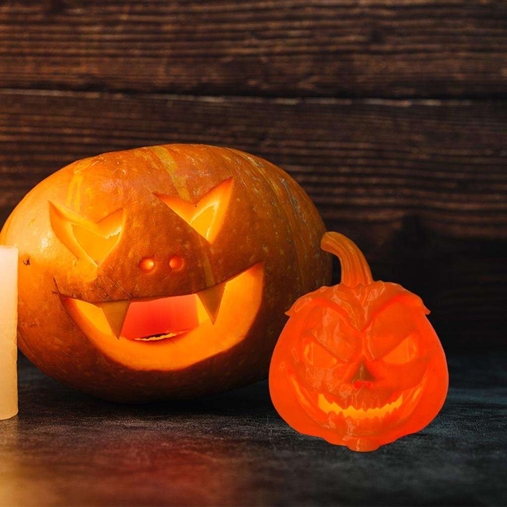 A Halloween Ornaments Candlelight Thanksgiving Party Decoration Scene Arrangement