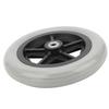 Wheelchair Rubber Wheels for 7 Inch Front Wheels - Ideal for Disabled, Elderly, and Old People Walk Chair
