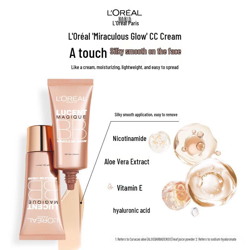 L'Oréal Różowy Rozjaśniający Perfekcyjny Krem BB