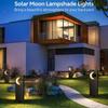 Brightness Solar LED Light Waterproof Path Lights Solar Power Garden Lights  Driveway Lighting