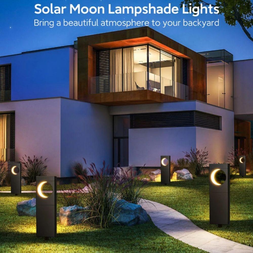 Brightness Solar LED Light Waterproof Path Lights Solar Power Garden Lights Driveway Lighting