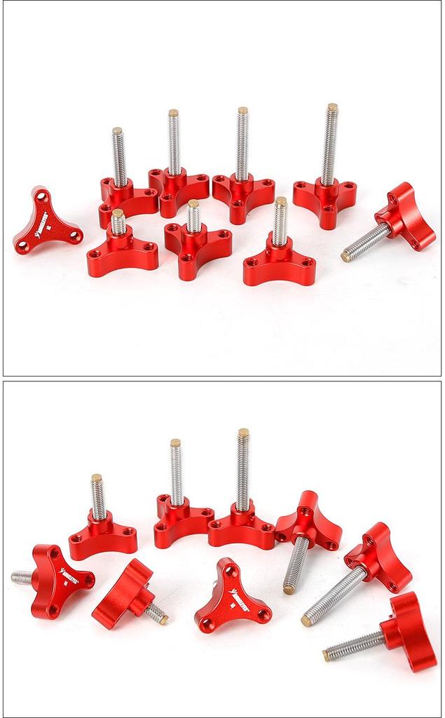 Xingyuan M8 Hand-Tightening Screw with 1/4 Extension for Astronomy Photography - Multiple Lengths