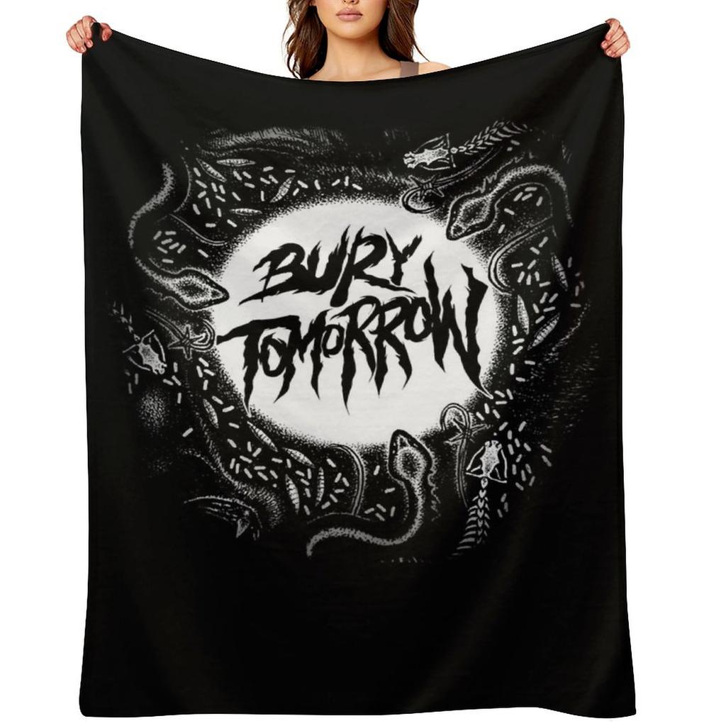 Women Men Bury Tomorrow Cool Gifts Throw Blanket funny gift for winter Decoratives for sofa Blankets